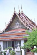 Roof Detail, Marble Temple, Bangkok